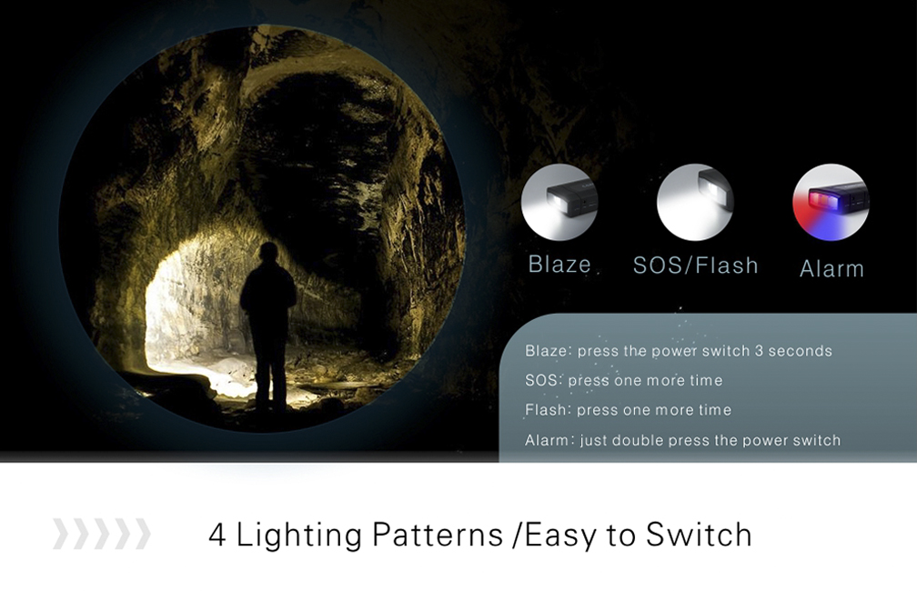 ไฟฉายส่องสว่างได้ชัดเจน