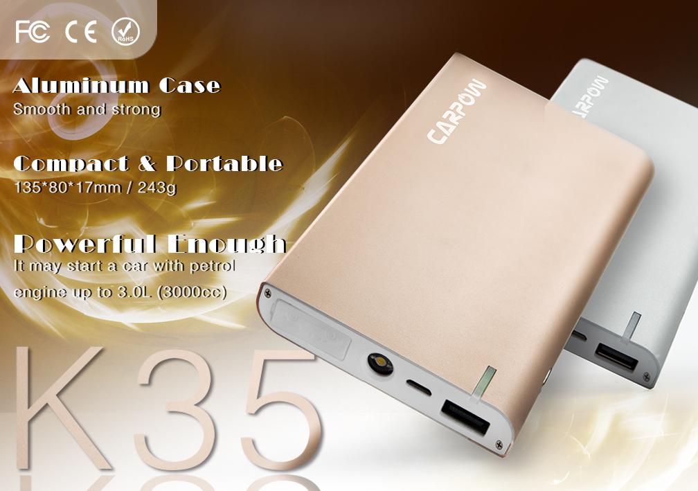CARPOW K35 ที่จั๊มแบตรถยนต์